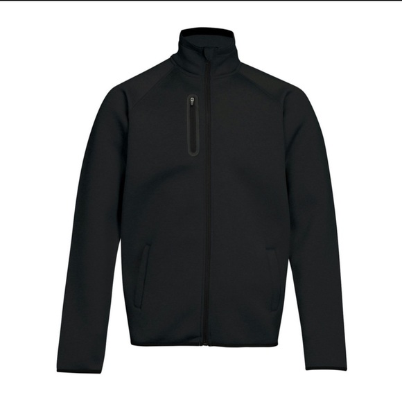 Tri-Mountain Other - Tri-Mountain Men's Layer Knit Jacket XL - Black